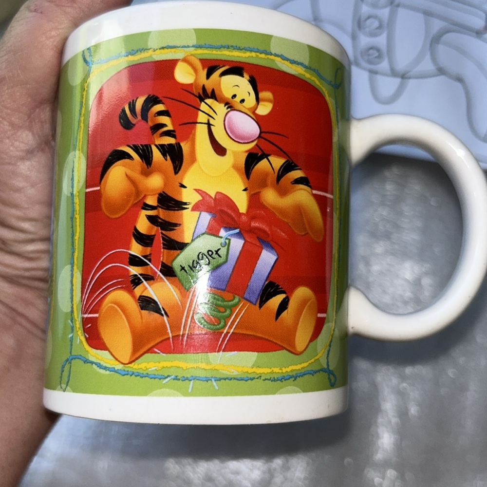 Disney Christmas Winnie the Pooh,Tigger,Piglet Mug